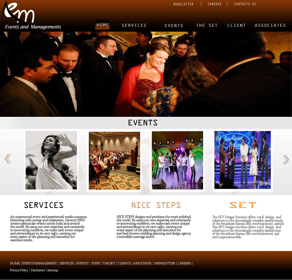 website for event management event management website